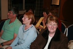 Gallagher Clan members from South Donegal gathering at Central Hotel, Donegal Town